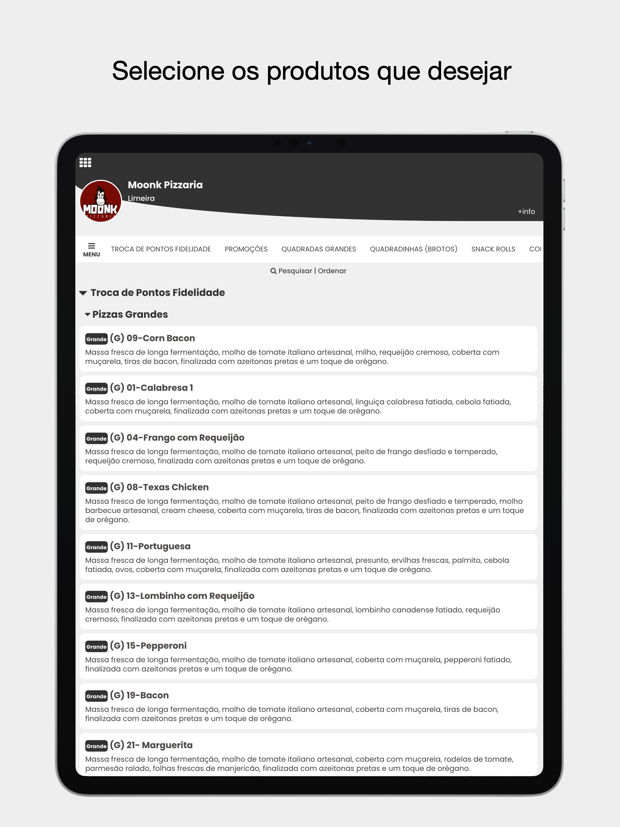 Moonk Pizzaria screenshot 5