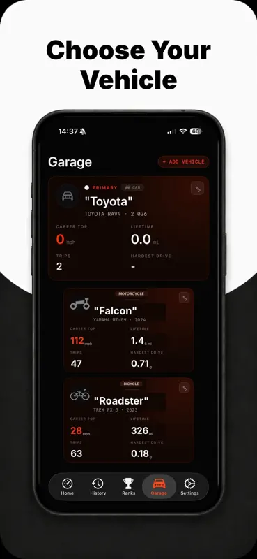 Trip Rank - Speed Tracker₊ screenshot 4 of 7