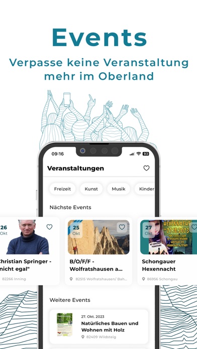 boa - Bayerische Oberland App Screenshot