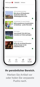 Hamburger Abendblatt News screenshot