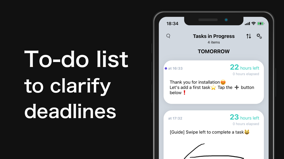 #1. MyTasks! - To Do List (iOS) 由: Hituzi ANDO