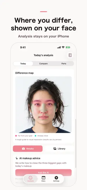 MiraMake: Ideal Face Makeup screenshot 3