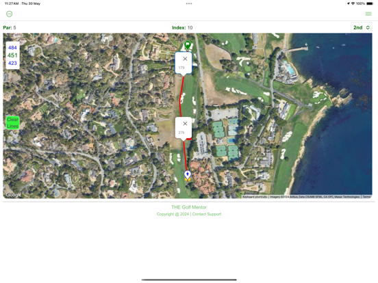 Golf Mentor iPad screenshot 4 - Sports app