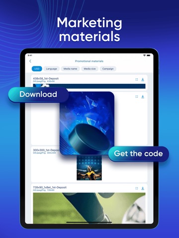 1xPartners Dashboard App Store preview screenshot 9