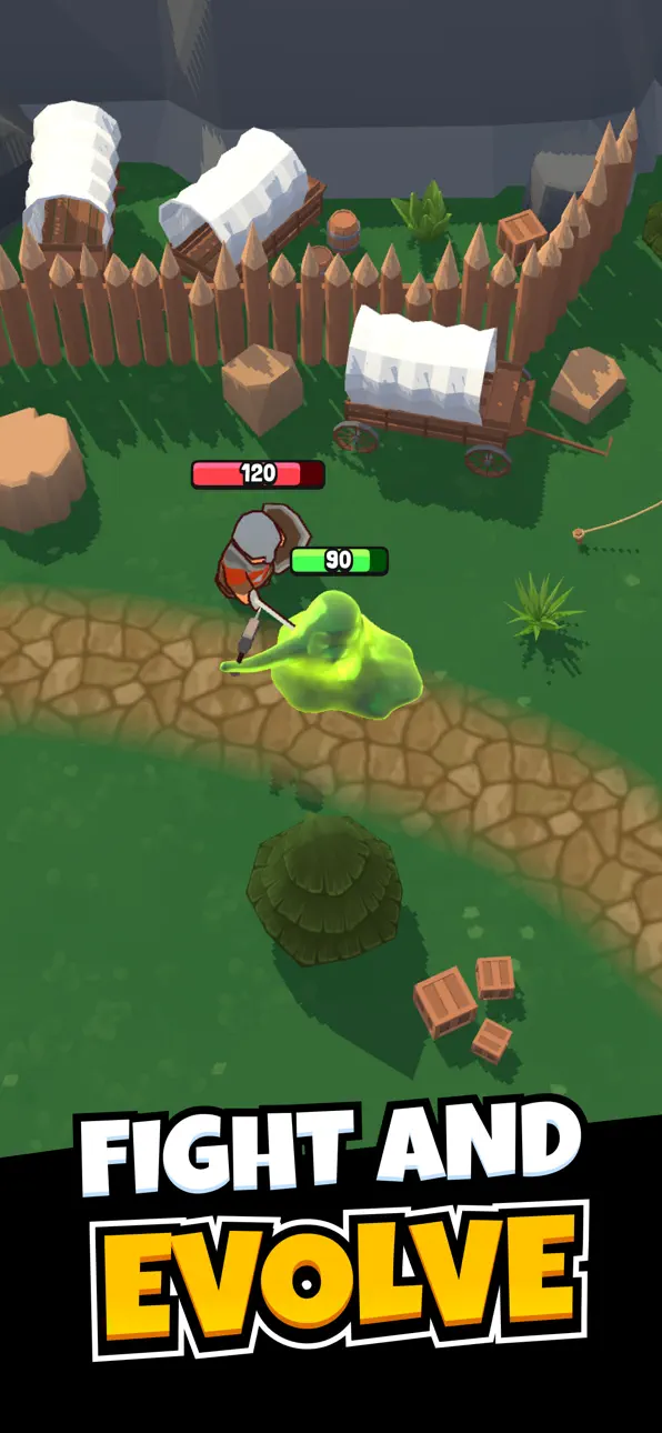 Devour Idle RPG iOS Mod IPA screenshot 1 - iOS game interface