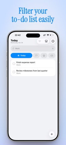 Today Mini: To Do List Screenshot 5 of 5
