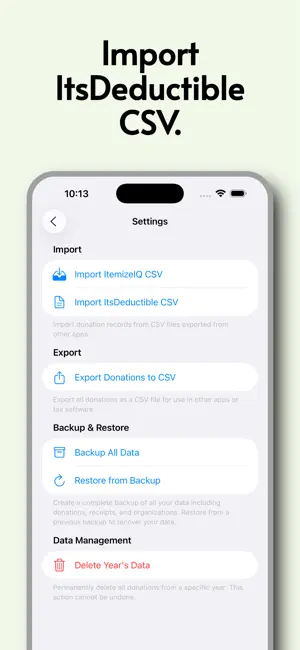 ItemizeIQ screenshot 2