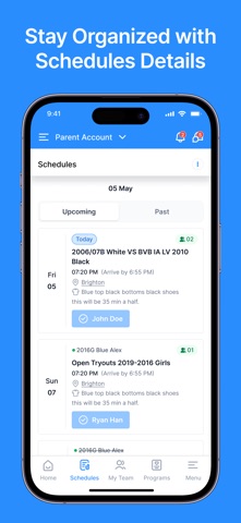 Sportwyse screenshot