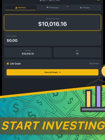 Stock Tycoon: Trade Simulator iPad screenshot