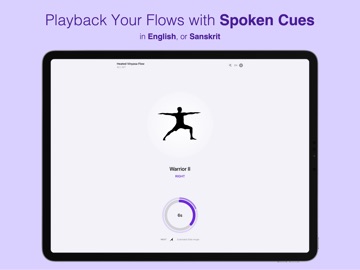 Yoga Timer - FlowBuilder.yoga iPad screenshot