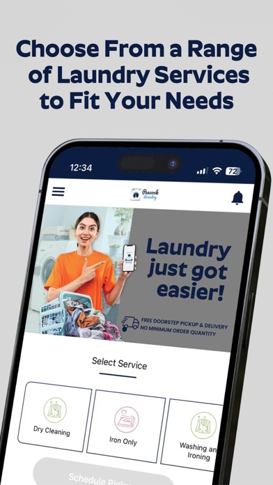 Peacock Laundry Screenshot