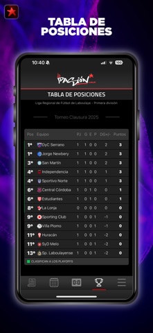 La Pasión APP screenshot