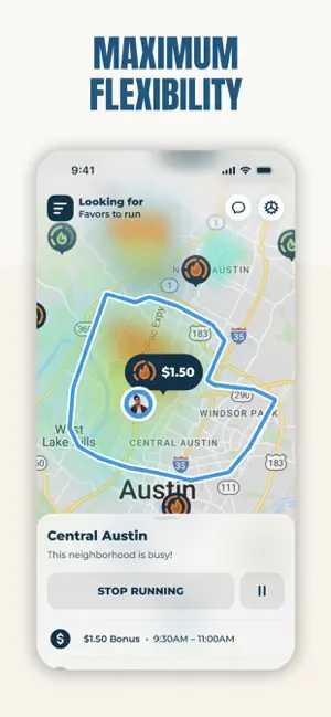 Favor Runner: Deliver & Earn iPhone screenshot 3