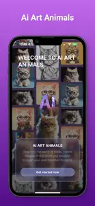 Ai Art Animals screenshot #1 for iPhone