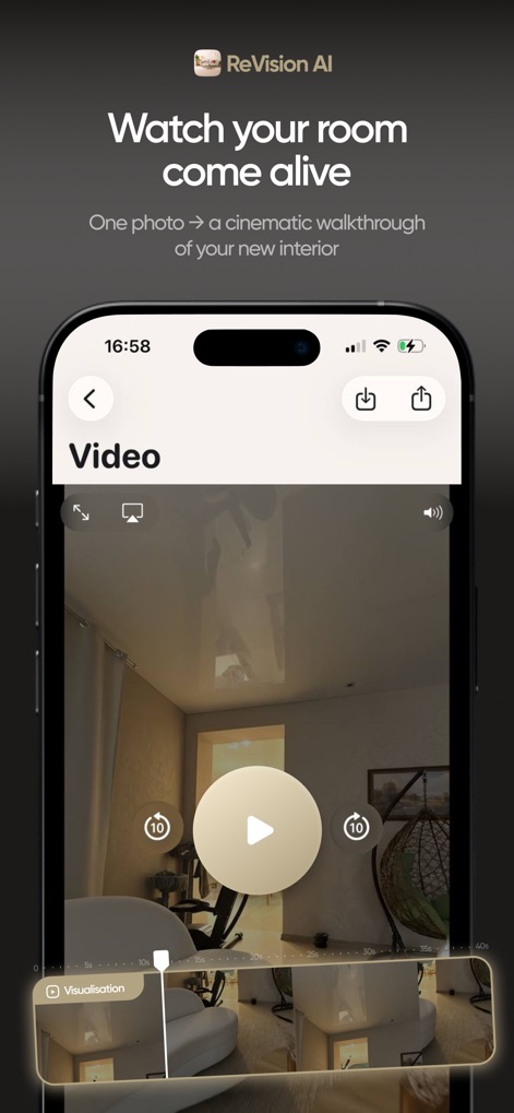 ReVision AI Interior Design - Graphics & Design App | MWM