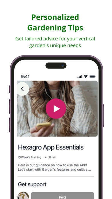 Hexagro Vertical Garden Guide Screenshot