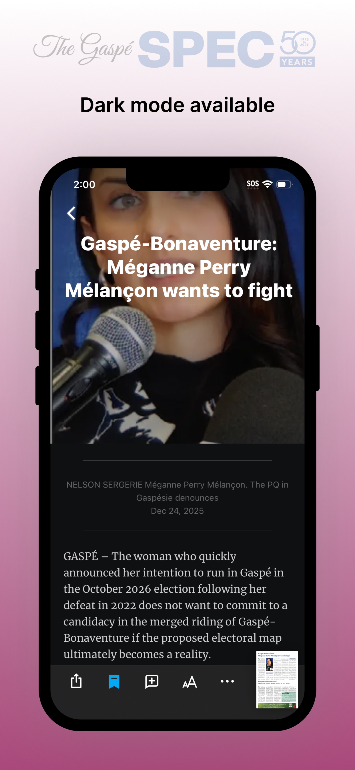 Gaspé Spec screenshot 4
