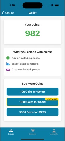 ExpenseCrew - Budget Ledger screenshot