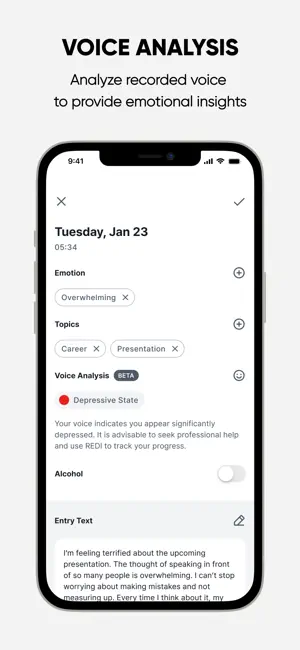 REDI : AI Voice Diary screenshot 4
