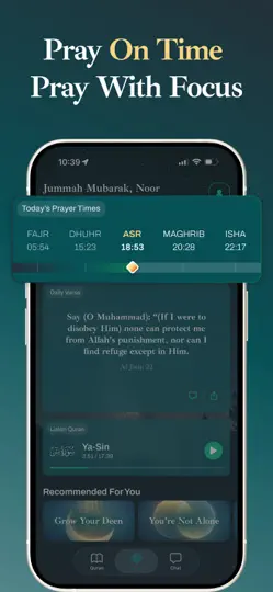 Better Muslim: Kuran Oku Dinle iPhone Ekran Görüntüsü 2
