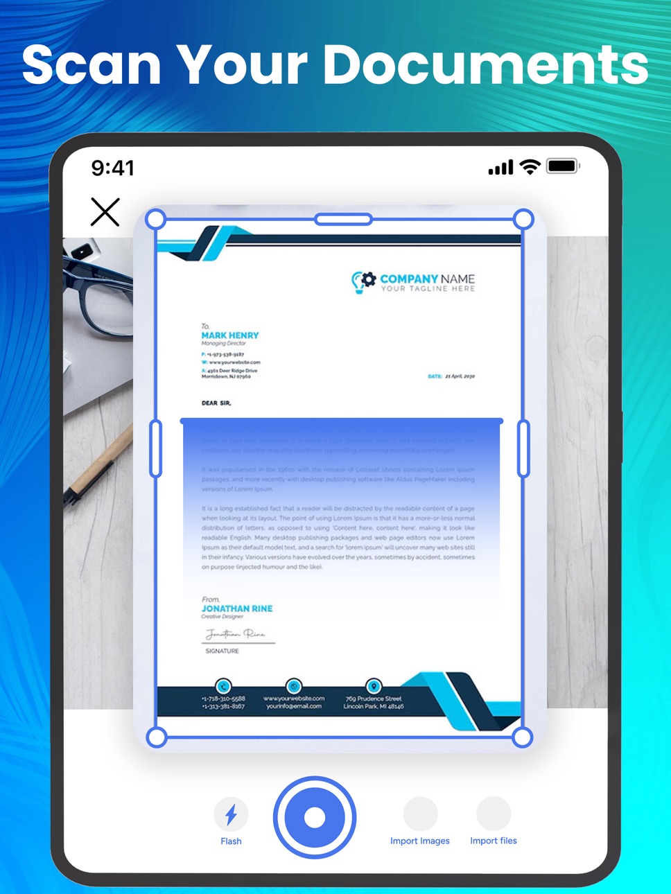 iPad screenshot