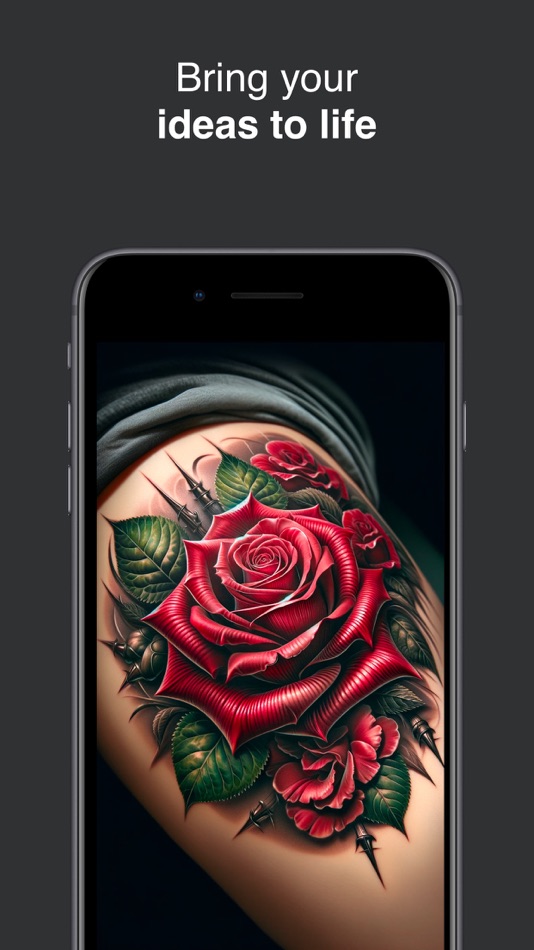 #3. Tattoo Design AI (iOS) Podle: Kawaii