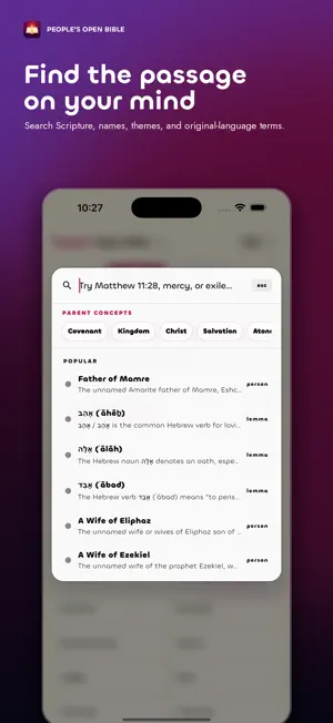 People's Open Bible (POB) screenshot 3