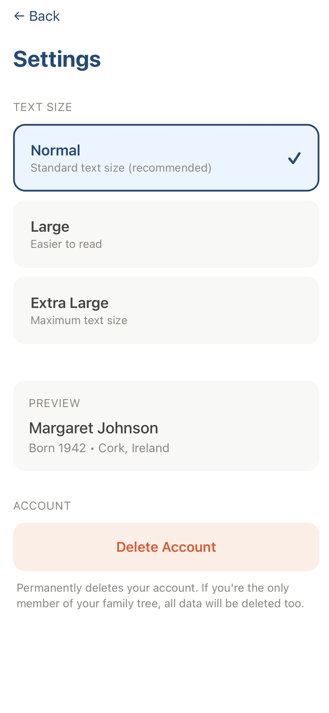 LegacyTree screenshot 5