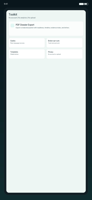 Redress Pro Screenshot 5 of 5