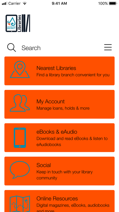 Screenshot #1 pour Southland District Libraries