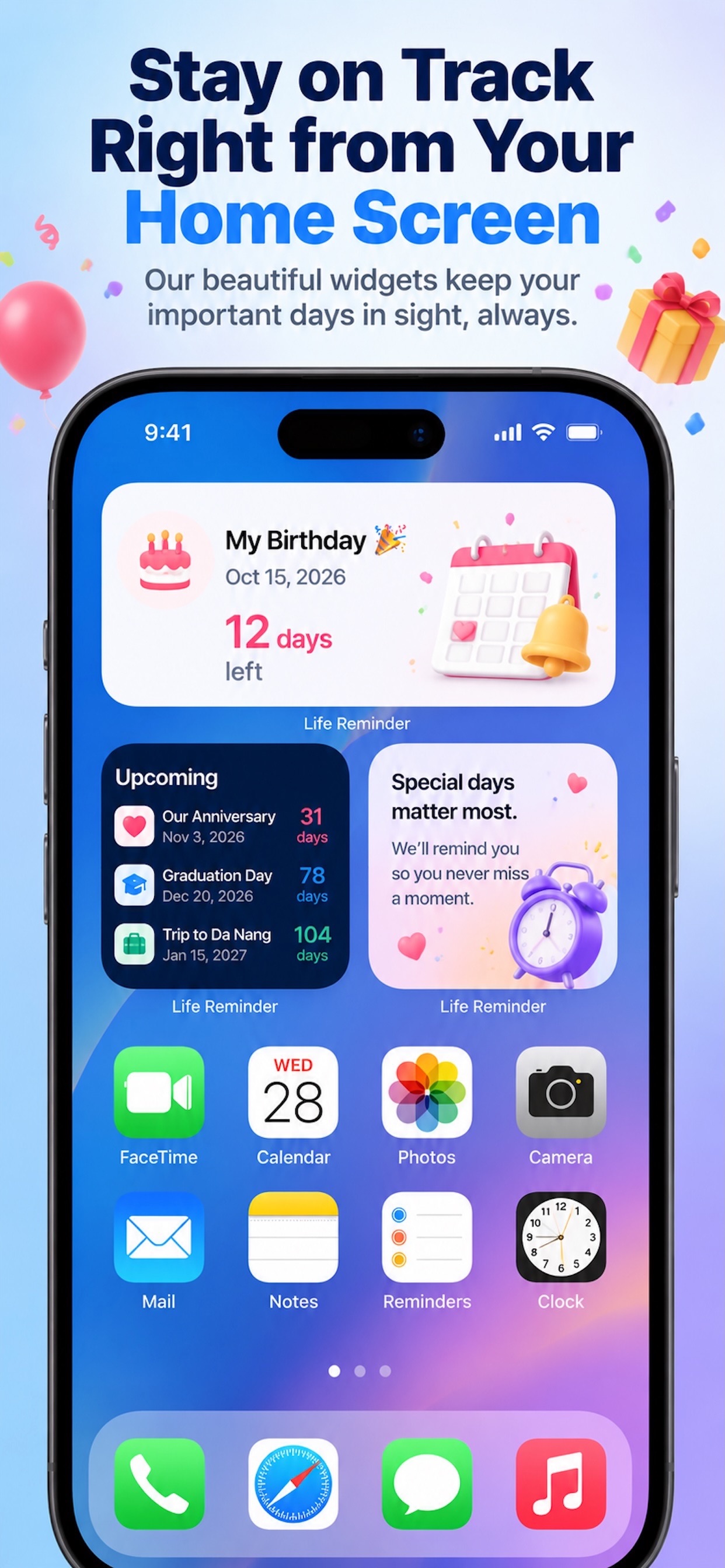 Screenshot 3 of Life Progress Widget