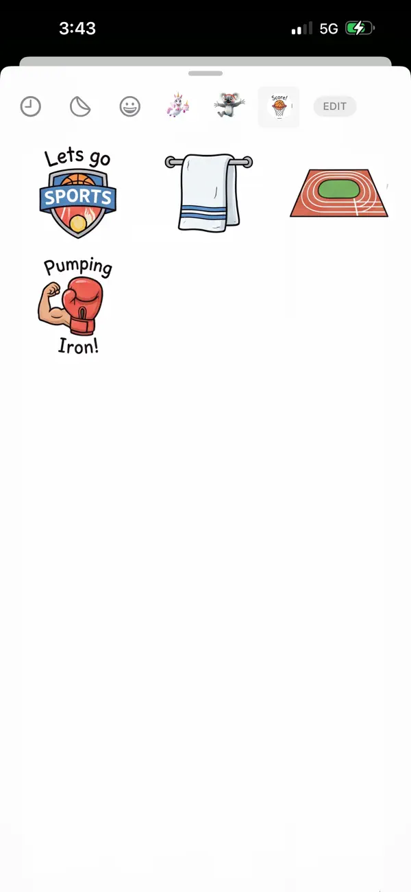 Screenshot #3 pour Sports Vibe Stickers