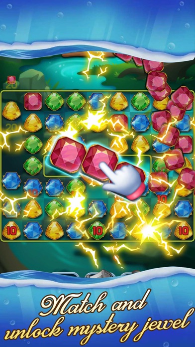 Jewel Mystery Match Screenshot