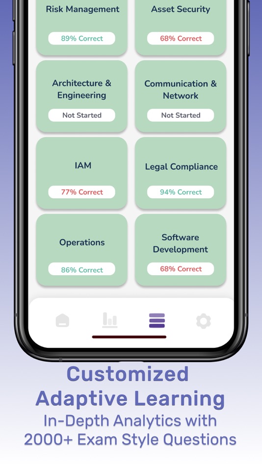 #3. CISSP Test Prep 2025 | ISC² (iOS) 由: EZ Test Prep
