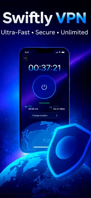 Swiftly VPN Unlimited Proxy screenshot 3