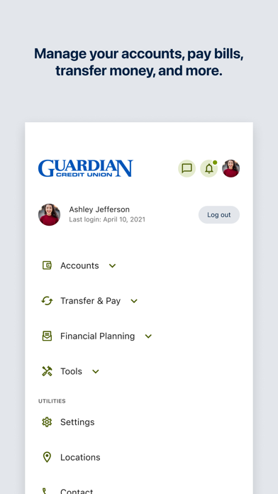 Screenshot 4 of Guardian Credit Union Alabama App