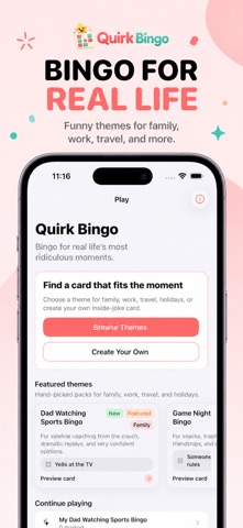 Quirk Bingo Screenshot 1 of 5