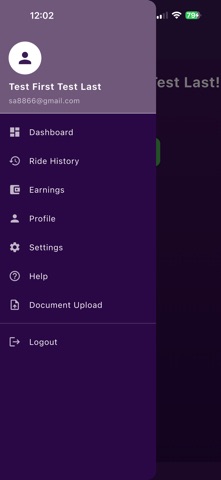 Driver VTC screenshot