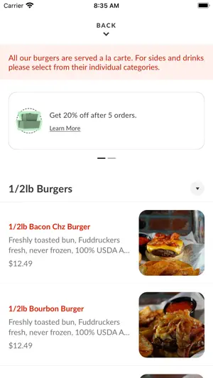 Fuddruckers Virginia screenshot 3