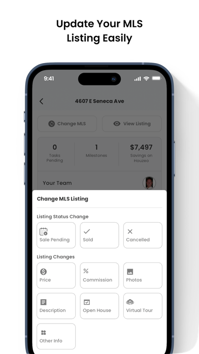 Houzeo Real Estate Screenshot