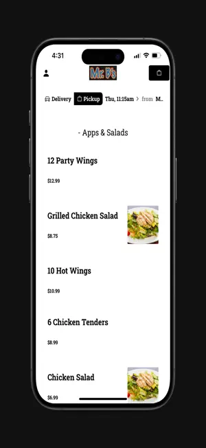 Mr. B's Cafe screenshot 1