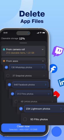 InstaCleaner: Clean storage Screenshot 7 of 8