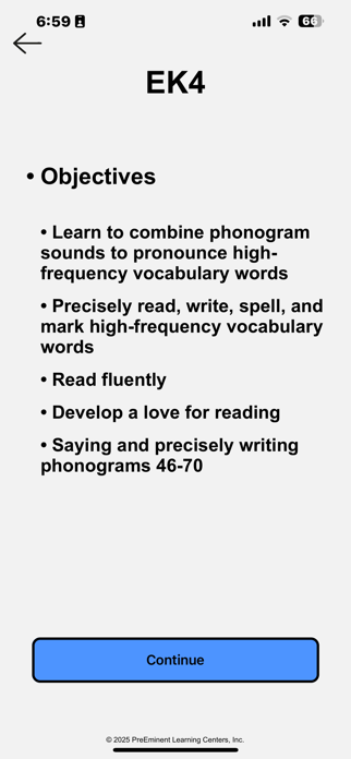 PEL Phonics Screenshot 3 of 3