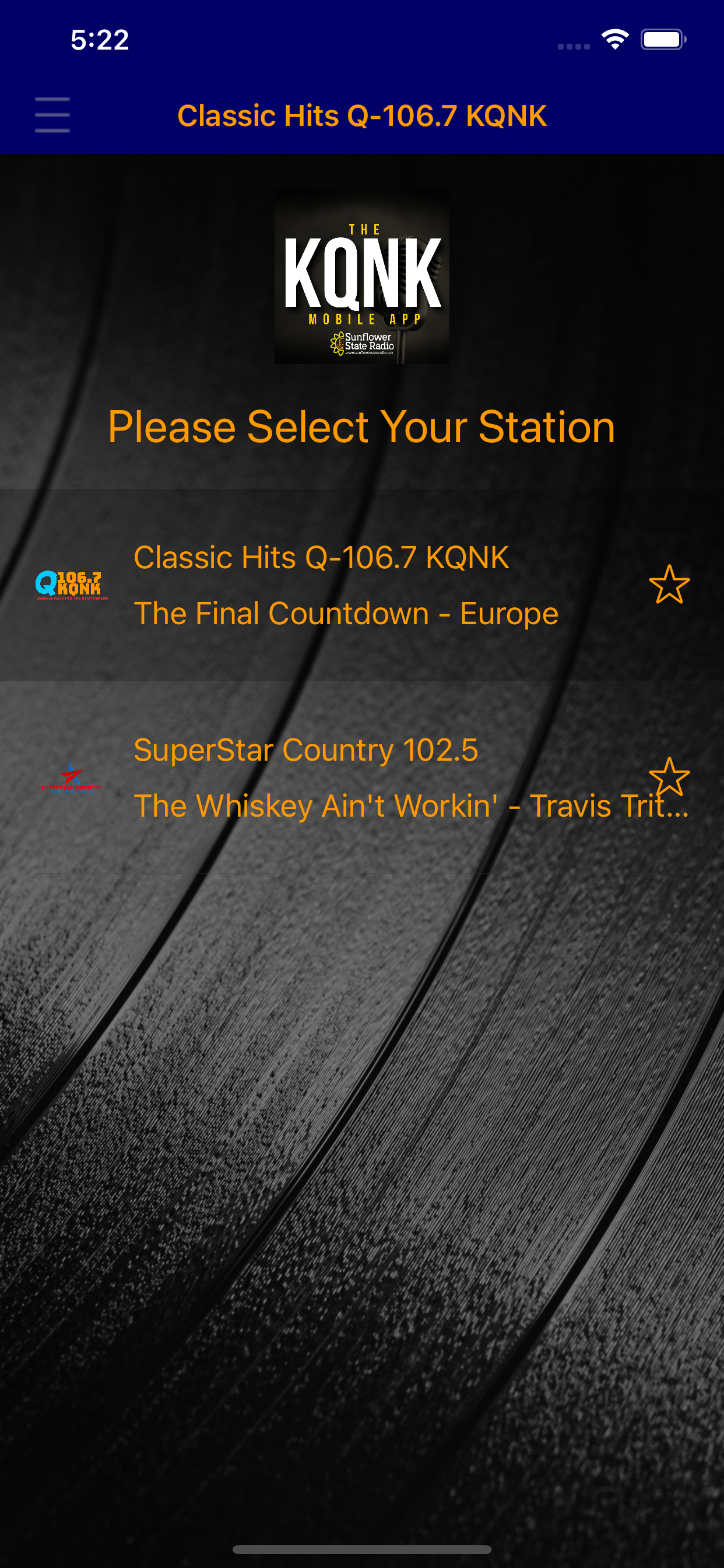 The KQNK App