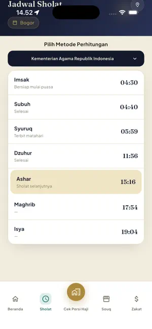 Cek Porsi Haji screenshot 3
