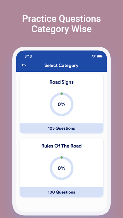 Ontario G1 Practice Test Screenshot