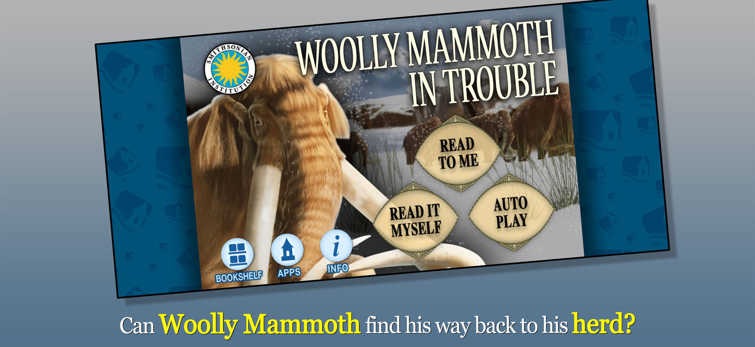 Woolly Mammoth In Trouble