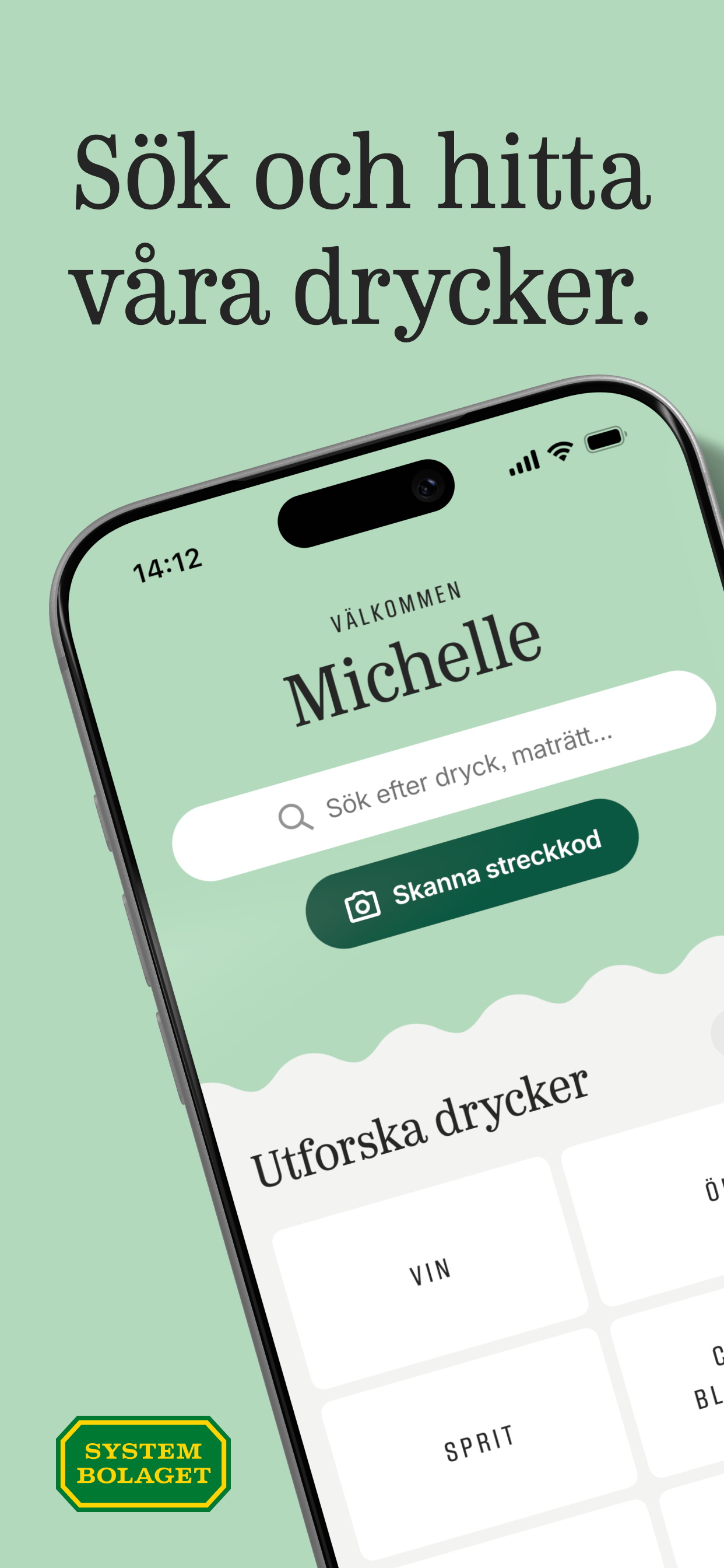 Systembolaget Sök & hitta