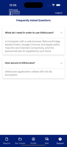 Old Point Wealth GWAccess Screenshot 10 of 10