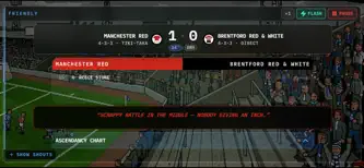 Retro Manager - Football Sim screenshot 2